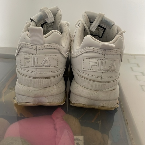 FILA Disruptor II All White - Picture 10 of 14